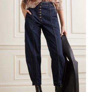 Ulla Johnson Keaton High-rise Tapered Jeans